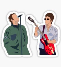 Liam and Noel Gallagher Sticker