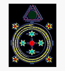 Solomon Circle Goetia Photographic Print