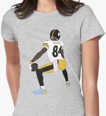 Antonio Brown Touchdown Celebration Women's Fitted T-Shirt