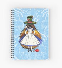 Alice in Wonderland Spiral Notebook