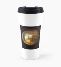 Looking through the Spy Hole Travel Mug