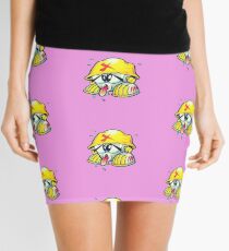 Met Wearing Shell toes from Megaman Mini Skirt