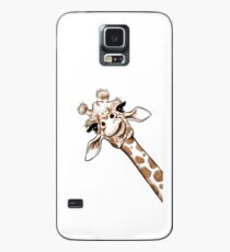 Skizze Giraffe Kunst Hülle & Klebefolie für Samsung Galaxy