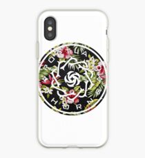 Vinilo o funda para iPhone Logotipo floral de espinas de Portland