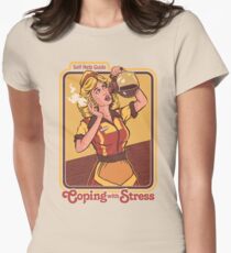 Coping With Stress Women's Fitted T-Shirt