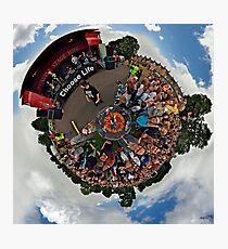 Teenage kicks - The Undertones play Brooke Park Photographic Print