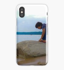 Rock Crawling Boy iPhone Case