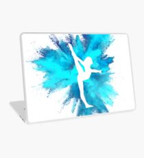 Turner Silhouette - blaue Explosion Laptop Skin