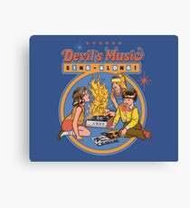 Lienzo Devil's Music Sing-Along