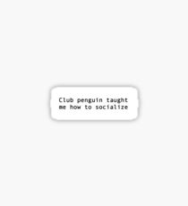 Club Penguin Sticker