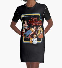 Lass uns Dämonen beschwören T-Shirt Kleid