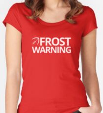 Camiseta entallada de cuello redondo Advertencia de Escarcha - Scott Frost