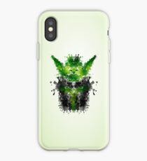 Rorschach Yoda iPhone Case