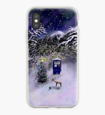 Weihnachten TARDIS iPhone-Hülle & Cover