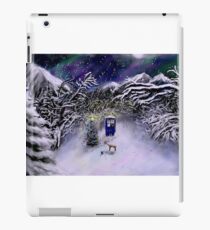 Weihnachten TARDIS iPad-Hülle & Klebefolie