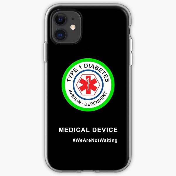 "Medical device" phone case (black) iPhone Soft Case