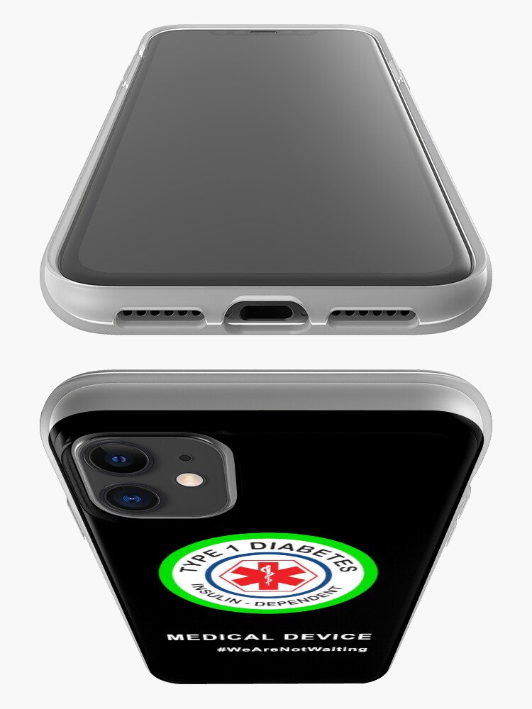 Alternate view of "Medical device" phone case (black) iPhone Case & Cover