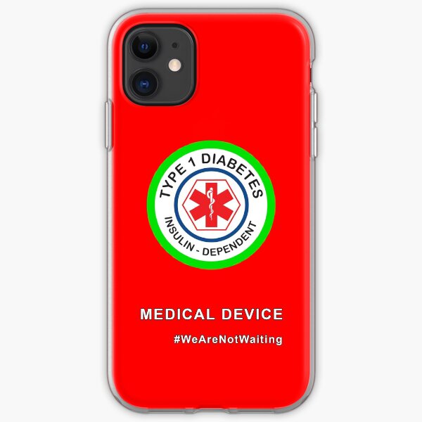 "Medical device" phone case (red) iPhone Soft Case