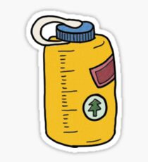 Yellow Nalgene Sticker