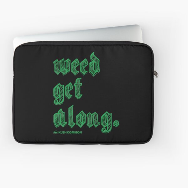 Weed Get Along Laptop Sleeve