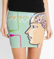Brainwave monitor Mini Skirt