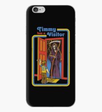 Vinilo o funda para iPhone Timmy tiene un visitante