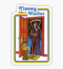 Pegatina Timmy tiene un visitante