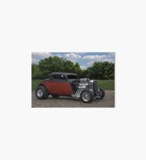 1934 Ford Coupe Hot Rod Art Board
