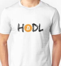 HODL Bitcoin BTC Crypto BTFD Unisex T-Shirt