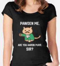 The Hamilton Cat Women's Fitted Scoop T-Shirt