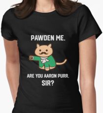 The Hamilton Cat Women's Fitted T-Shirt