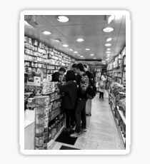 People In The Shop Sticker