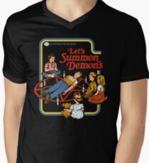 Let's Summon Demons V-Neck T-Shirt