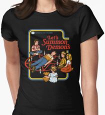 Let's Summon Demons Women's Fitted T-Shirt