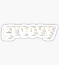 groovy Sticker