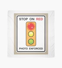 Stop on Red sign Scarf