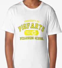 Starkid: Pigfarts wizarding school (yellow) Long T-Shirt