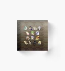 Faces of FFVI Acrylic Block