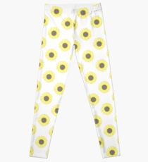 Golden Mandala Sunflower Leggings