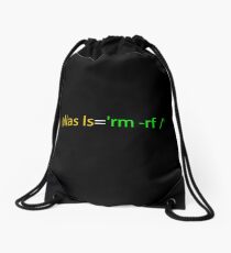 Linux Programmer Drawstring Bag