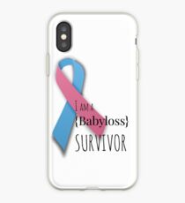 I am a {babyloss} SURVIVOR iPhone Case