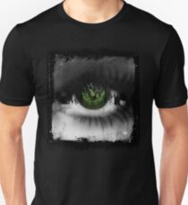Green Fire within the Eye Unisex T-Shirt