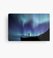 Aurora borealis Metal Print