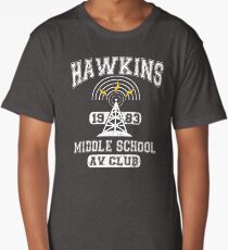 Stranger Things Tee - Hawkins AV Club Long T-Shirt