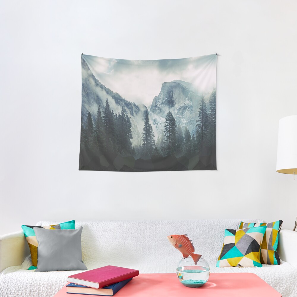 Cross Mountains Tapestry