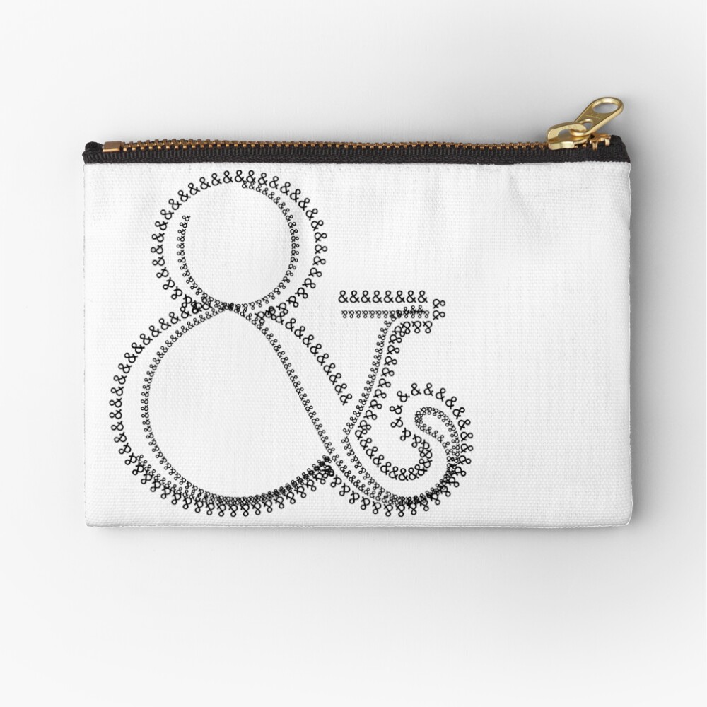 Ampersand 005 & Zipper Pouch