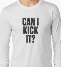 Can I Kick It Watercolor- Cool Song Quote Sticker T-Shirt Pillow Long Sleeve T-Shirt