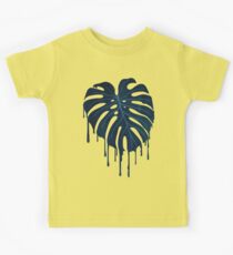 Monstera Melt (in Green) Kids Tee