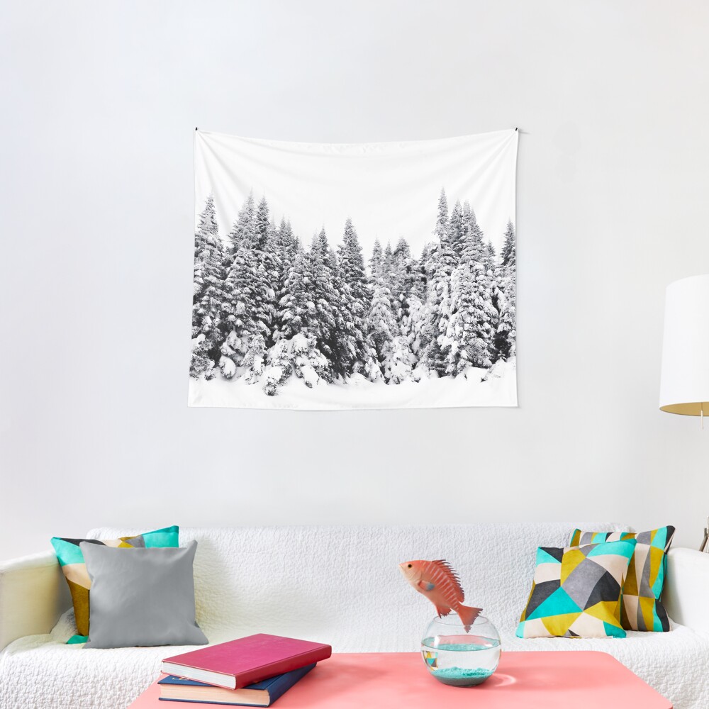 Snow Day Has Come Tapestry
