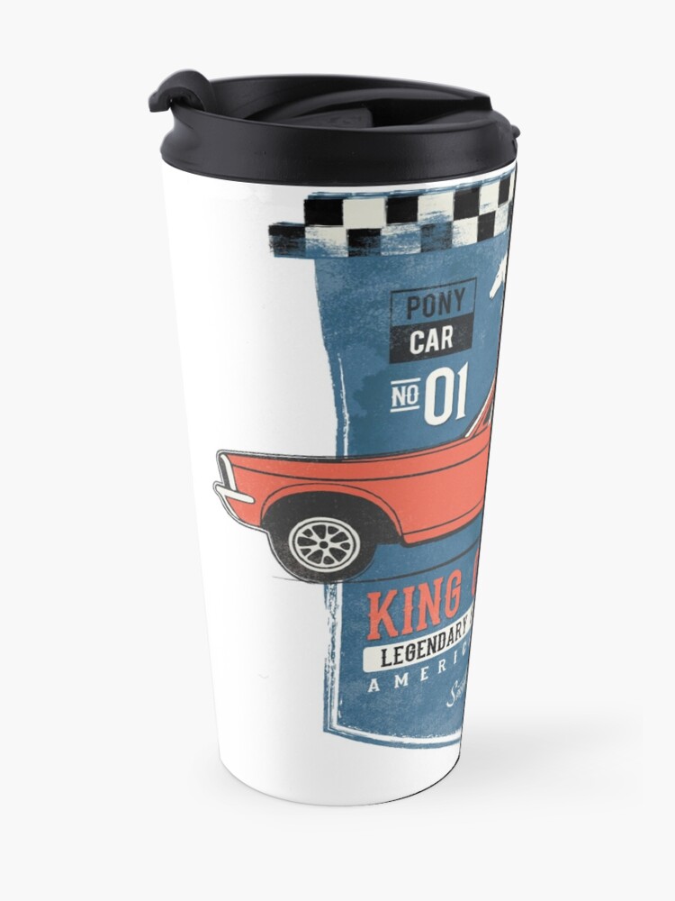 Alternative Ansicht von Ford Mustang - King Of Speed Thermobecher